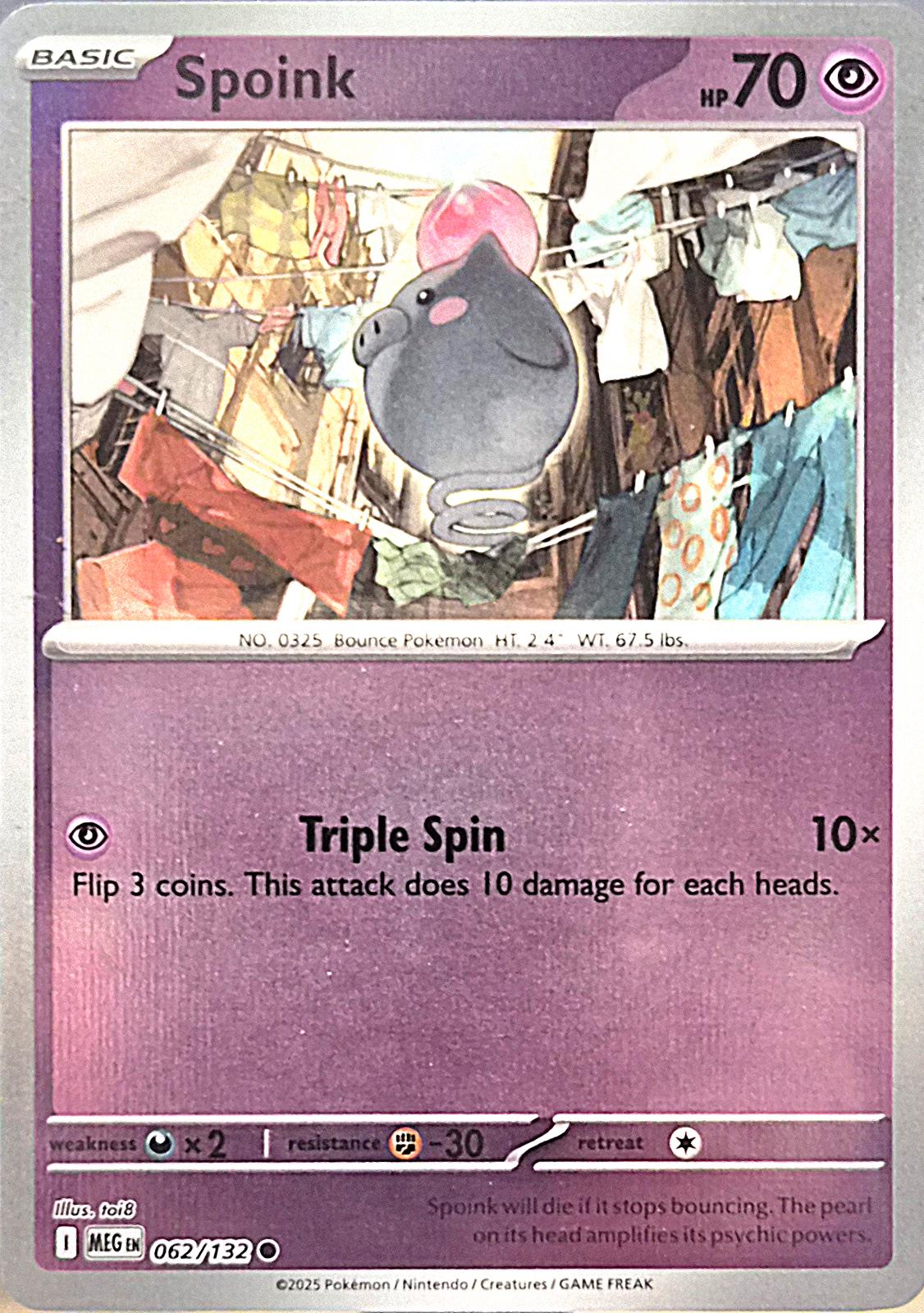 Spoink [Reverse Holo]